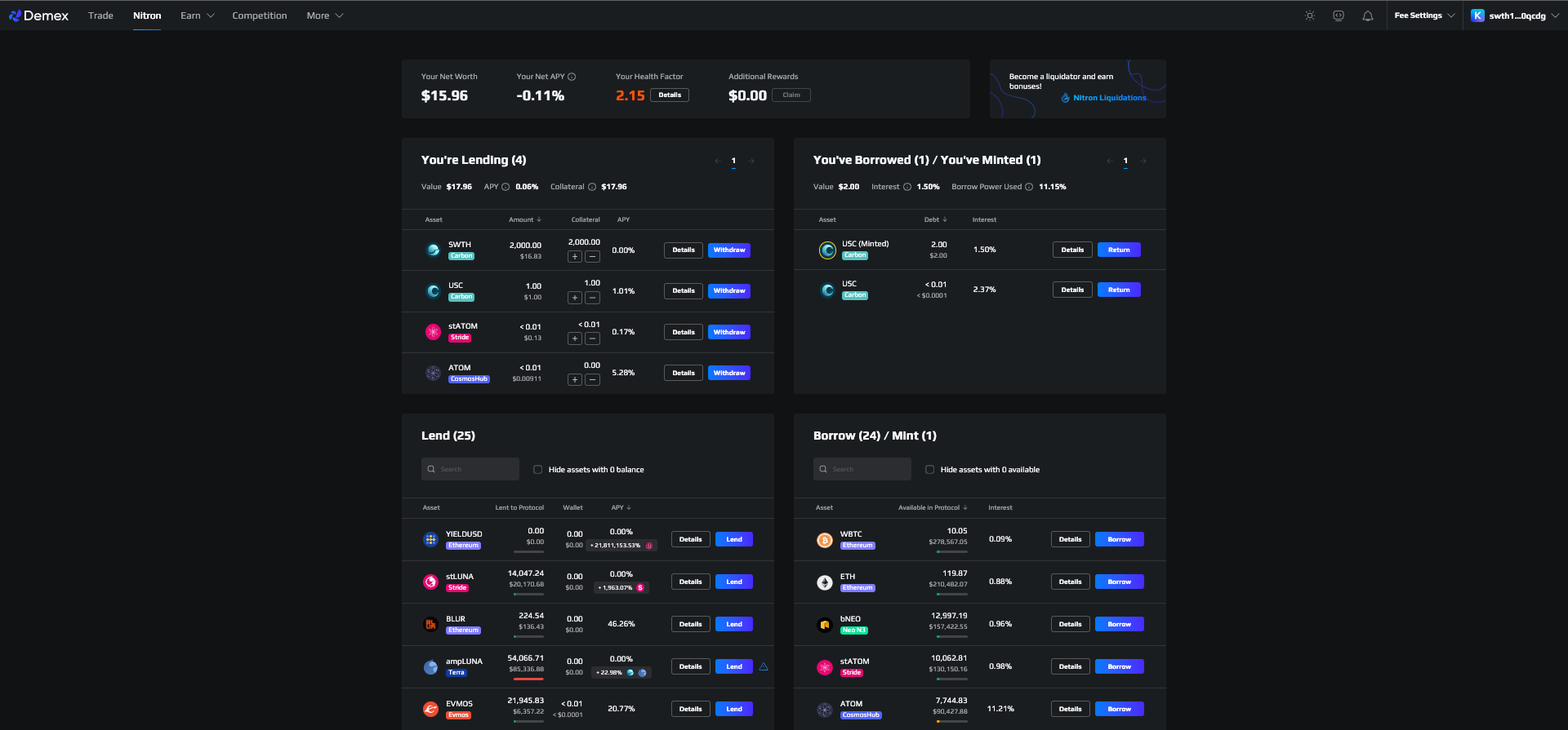 Demex Integrates with Sommelier, Asset Management Protocol