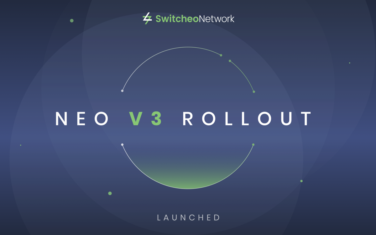 Switcheo Exchange — NEO V3 Launched!