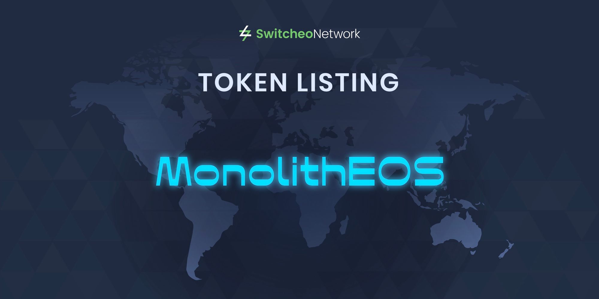 Switcheo Lists MonolithEOS