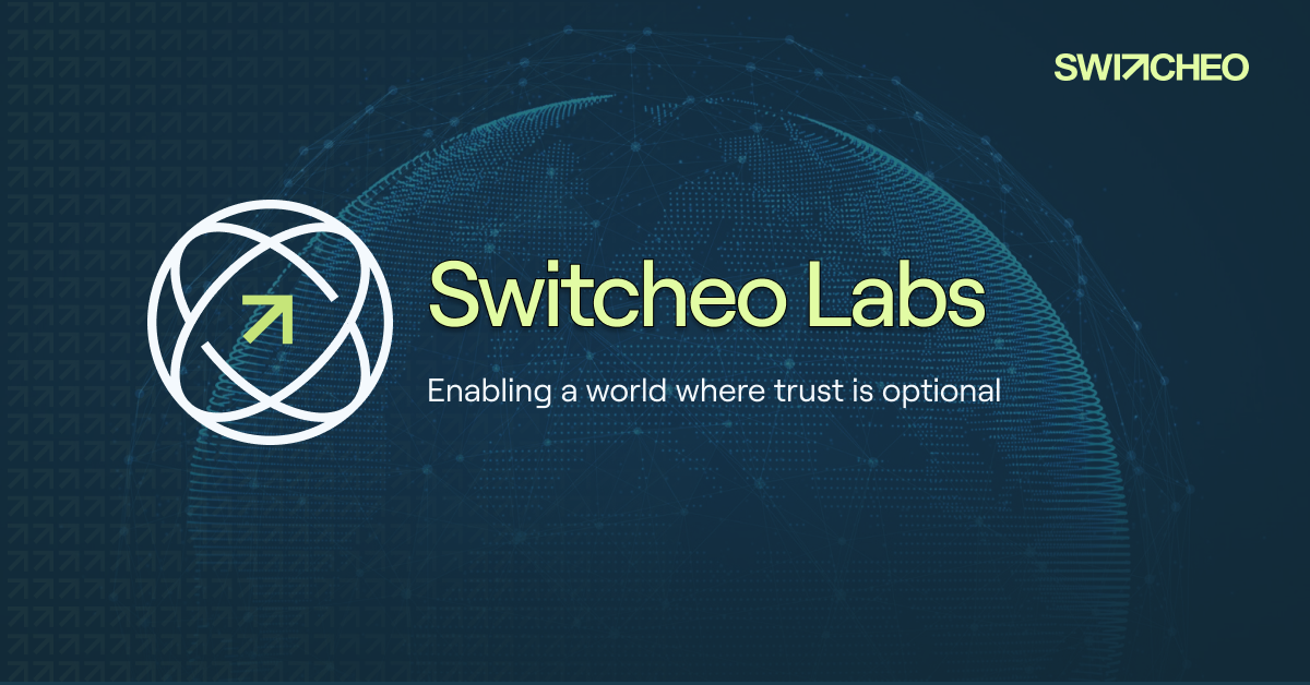 Switching Up to Switcheo Labs