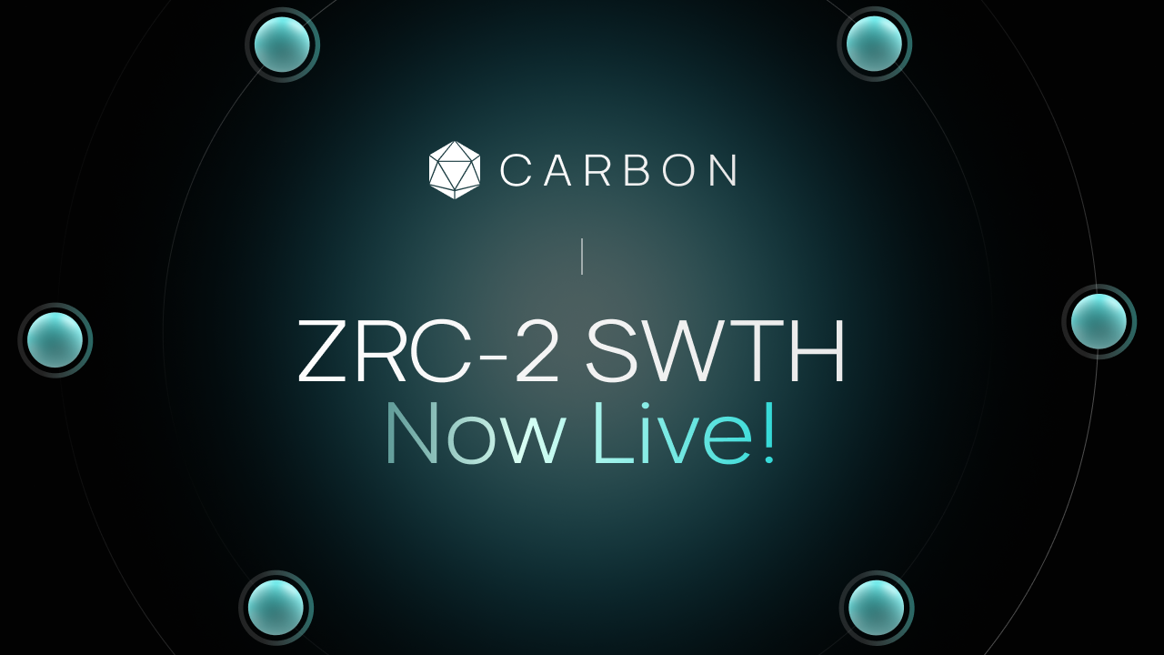 SWTH Is Now on Zilliqa as ZRC-2 Token!