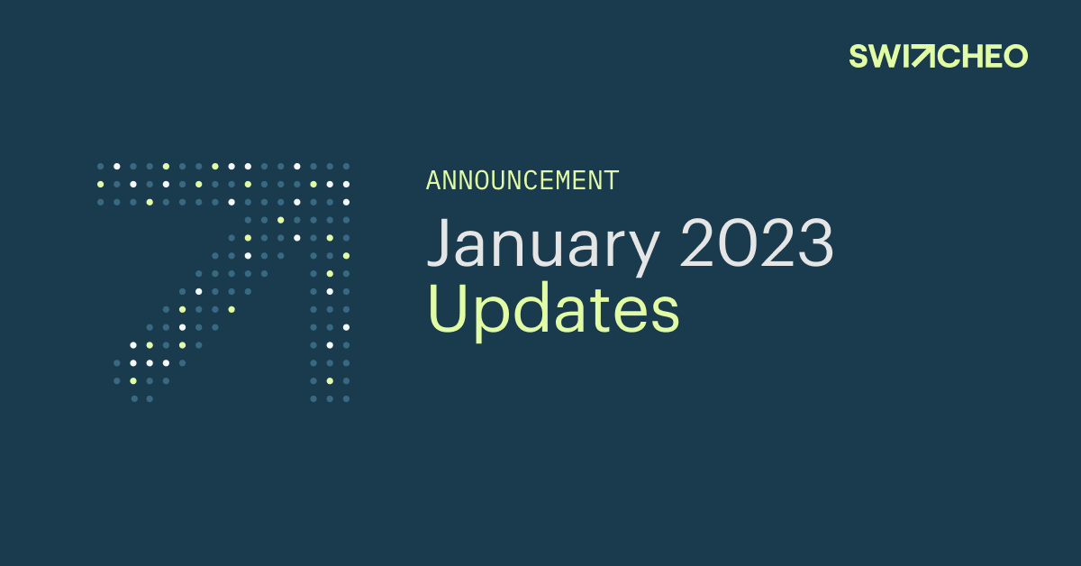 January 2023 Updates