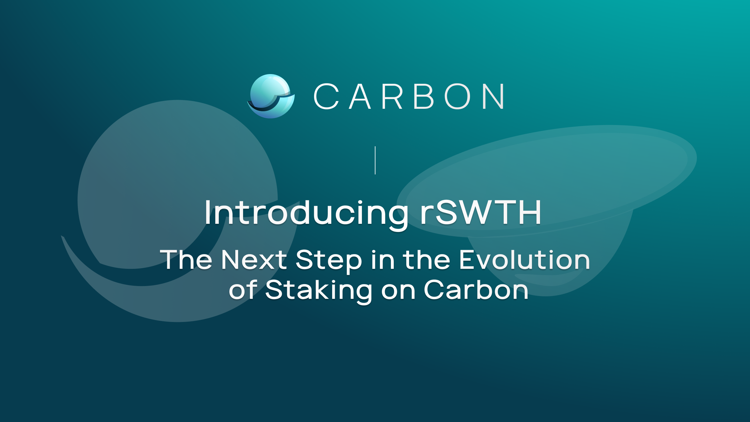 rSWTH: The Next Step in the Evolution of Staking on Carbon