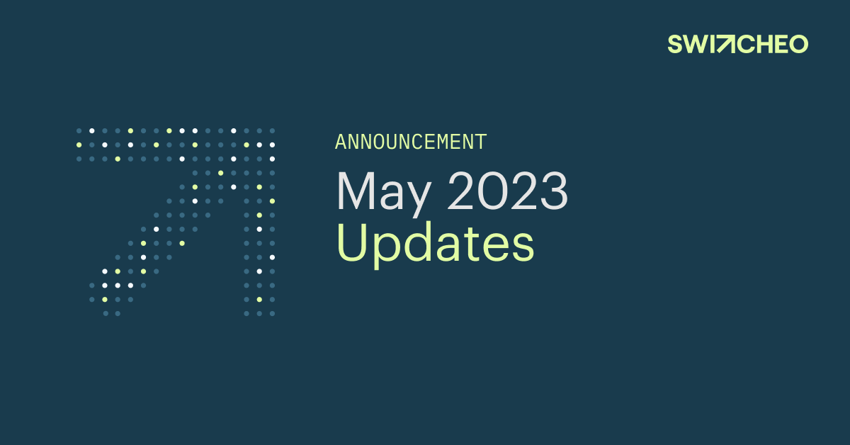 May 2023 Updates