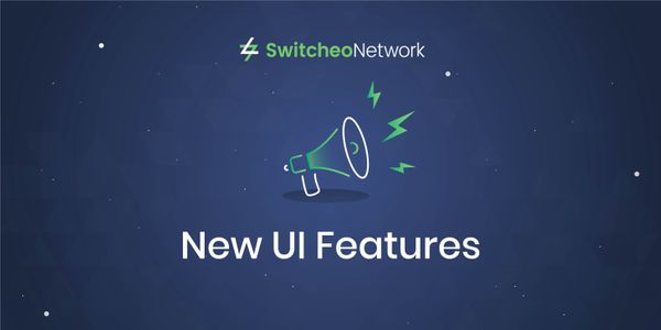 Switcheo Exchange — New UI Features!