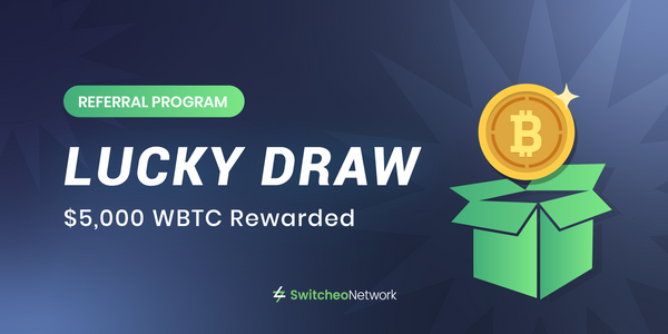 Switcheo Referral Program - Lucky Draw Concluded