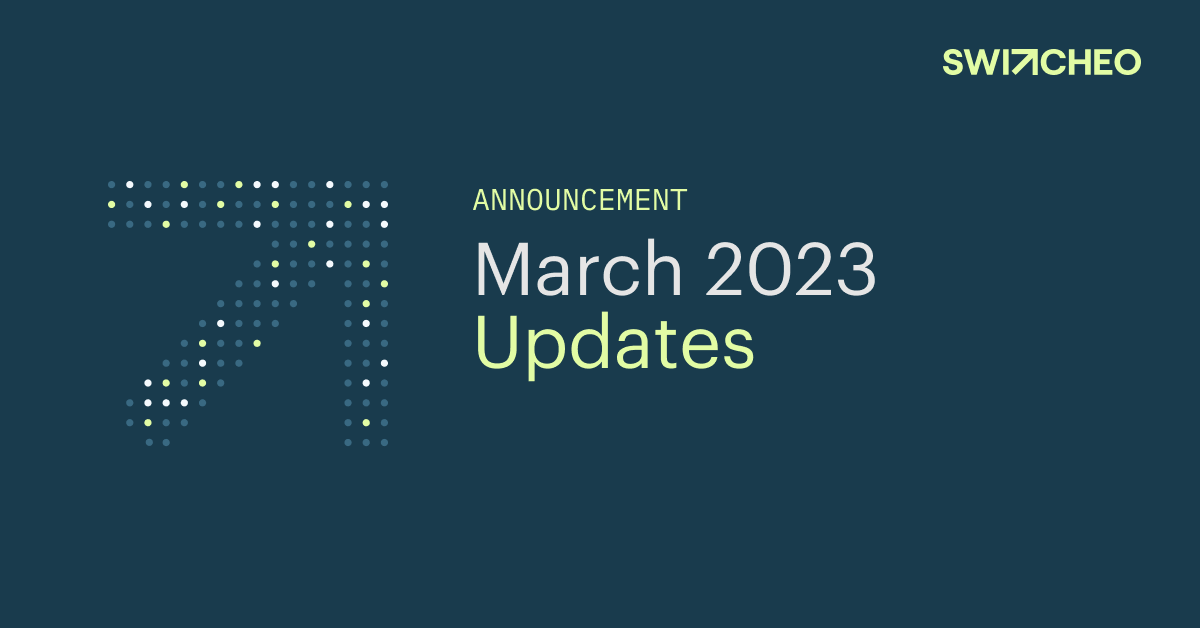 March 2023 Updates