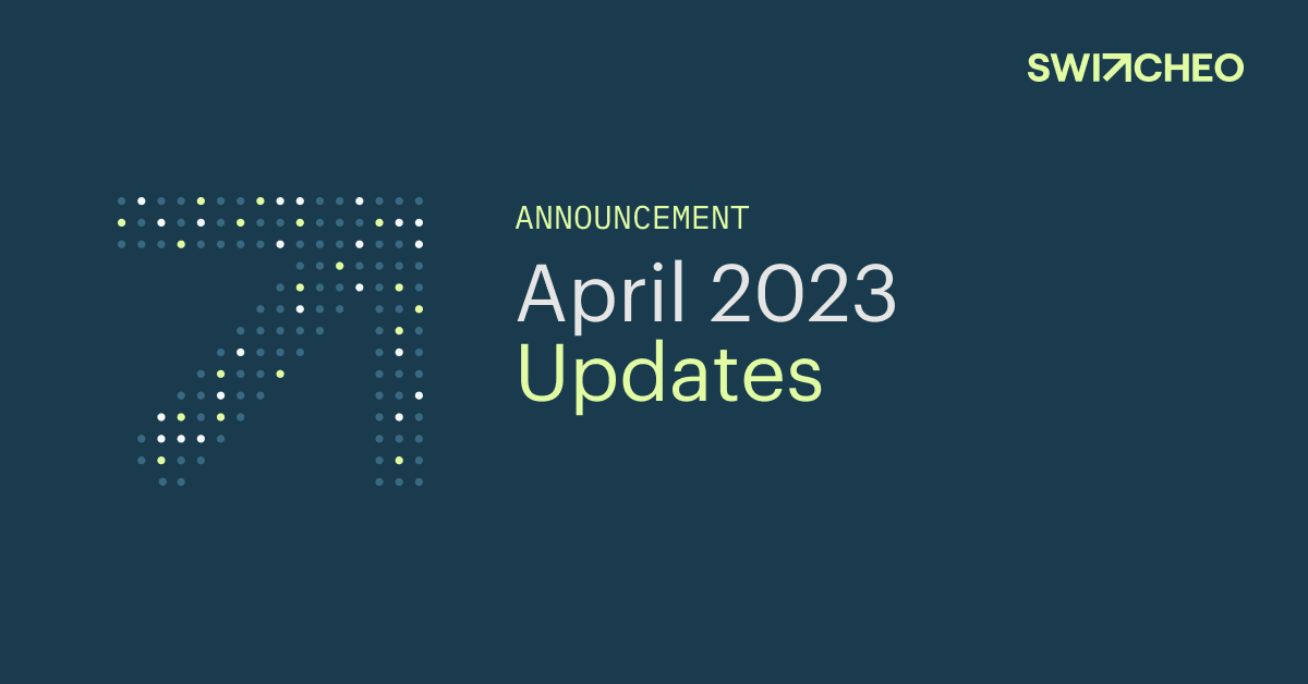 April 2023 Updates